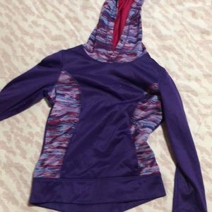 Purple sweatshirt